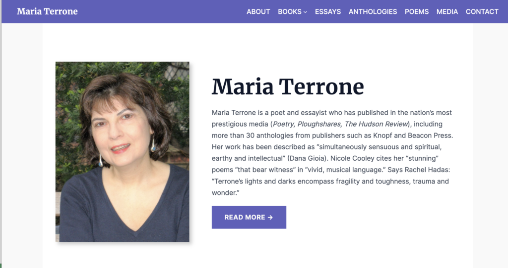 Maria Terrone — after